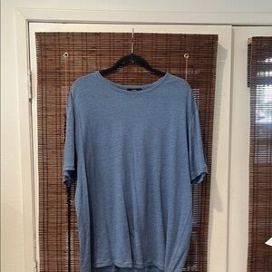 Vince Casual Blue Short Sleeve Tee